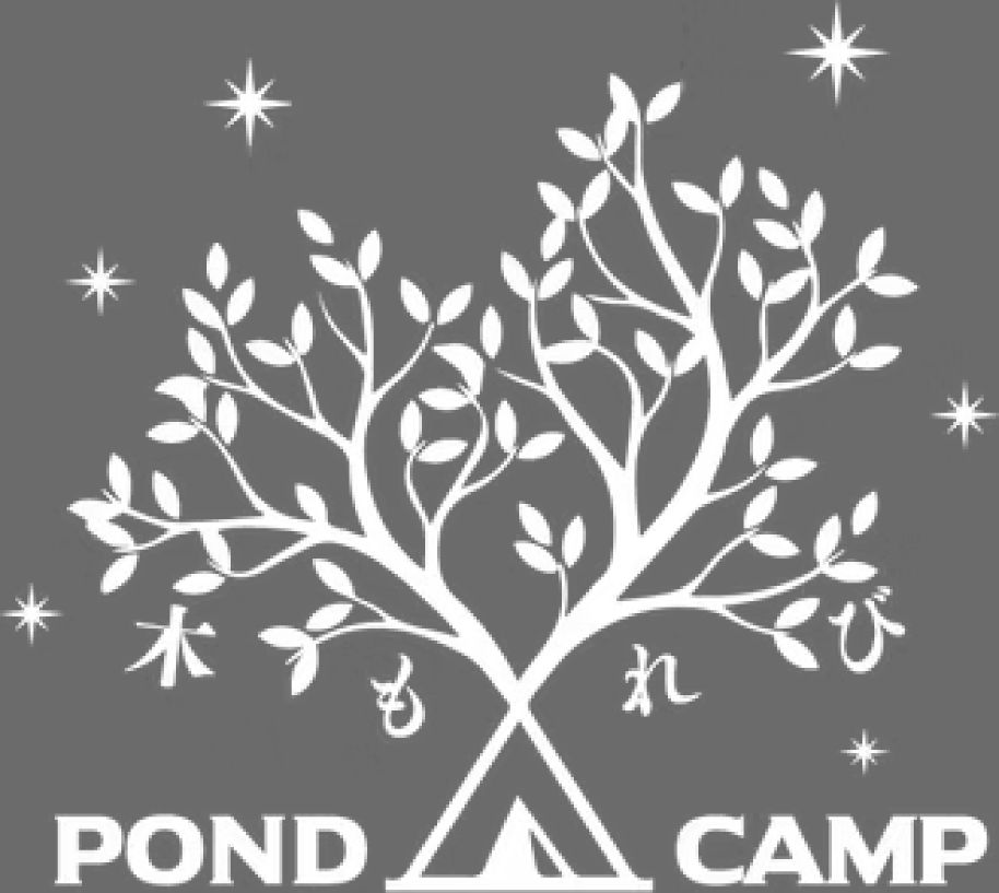 木もれびPONDキャンプ場 ロゴ